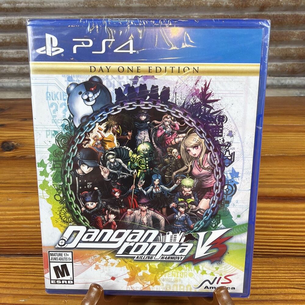 Sealed Danganronpa V3 Killing Harmony Day One Edition (Sony Playstation 4 PS4